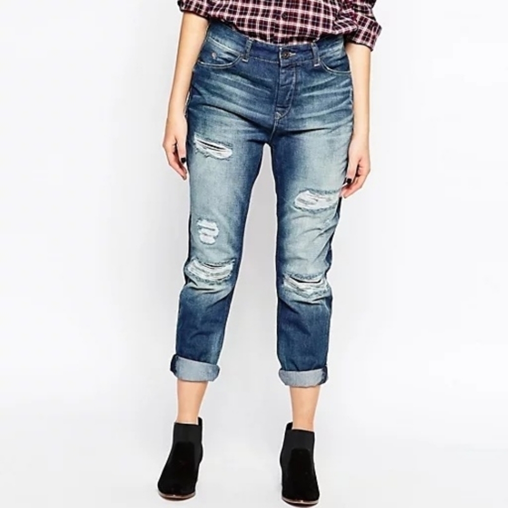 Maison Scotch L'adorable boyfriend jeans distress